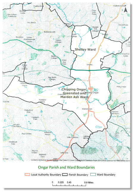 Wards and Town Boundary