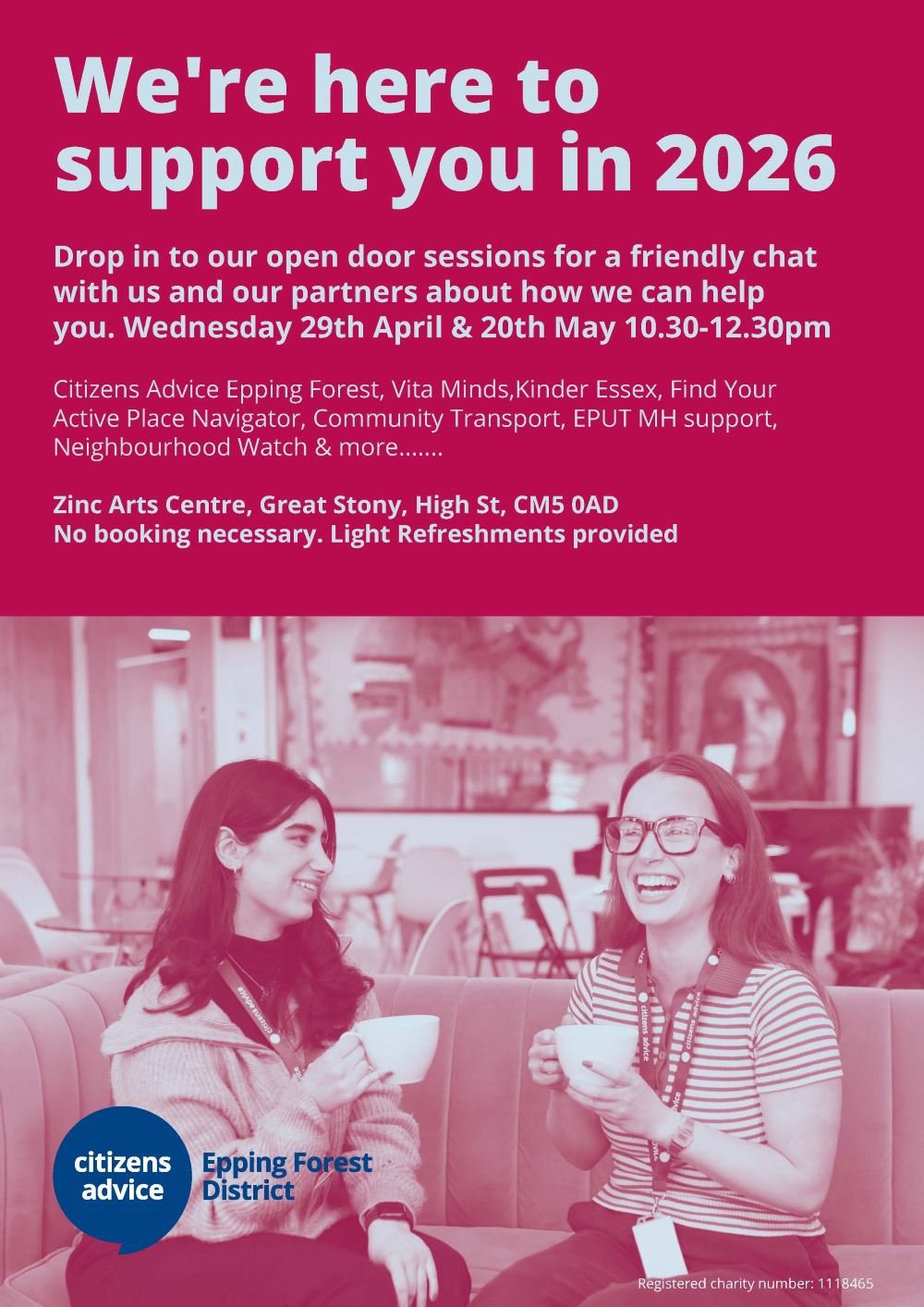 Open Morning 29th April & 20th May